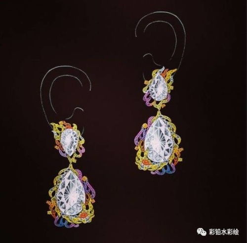 免費(fèi)領(lǐng)取 756張珠寶首飾設(shè)計(jì)彩鉛 水彩 素描手繪素材